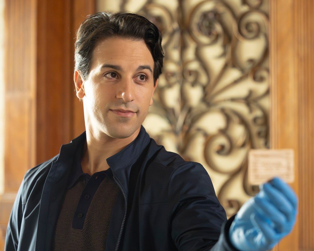 HIGH POTENTIAL - “Chasing Ghosts” - It’s almost Halloween, and the team investigates a spooky case where a wealthy lawyer is found dead in his haunted Victorian mansion, while Captain Wagner surprises everyone with his skills. At home, Eliott plays mediator between Morgan and Ava. TUESDAY, OCT. 21 (10:00-11:00 p.m. EDT) on ABC. (Disney/Christine Bartolucci) 
