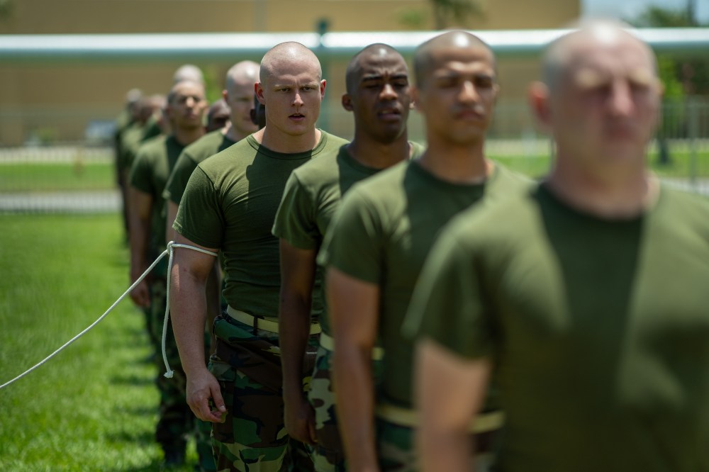 Brandon Tyler Moore in Boots. [Alfonso "Pompo" Bresciani/Netflix]