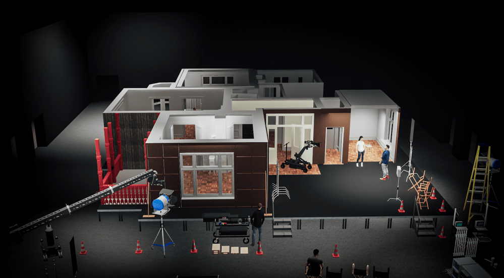 The 'Sentimental Value' house rendering [Courtesy of the filmmakers] production design